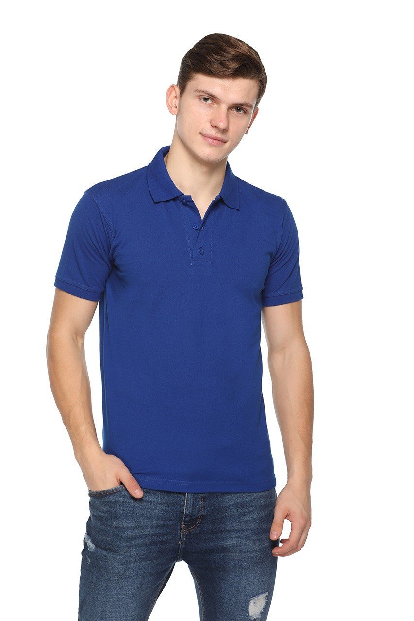 Royal Blue -Pikmee Fast Tees polo t shirt