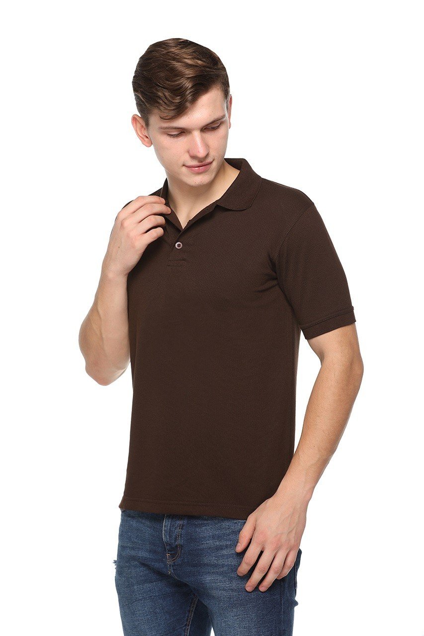 Coffe -Pikmee Promo Color Polo t shirt