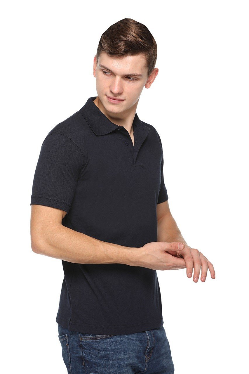 Black -Pikmee Promo Polo t shirt