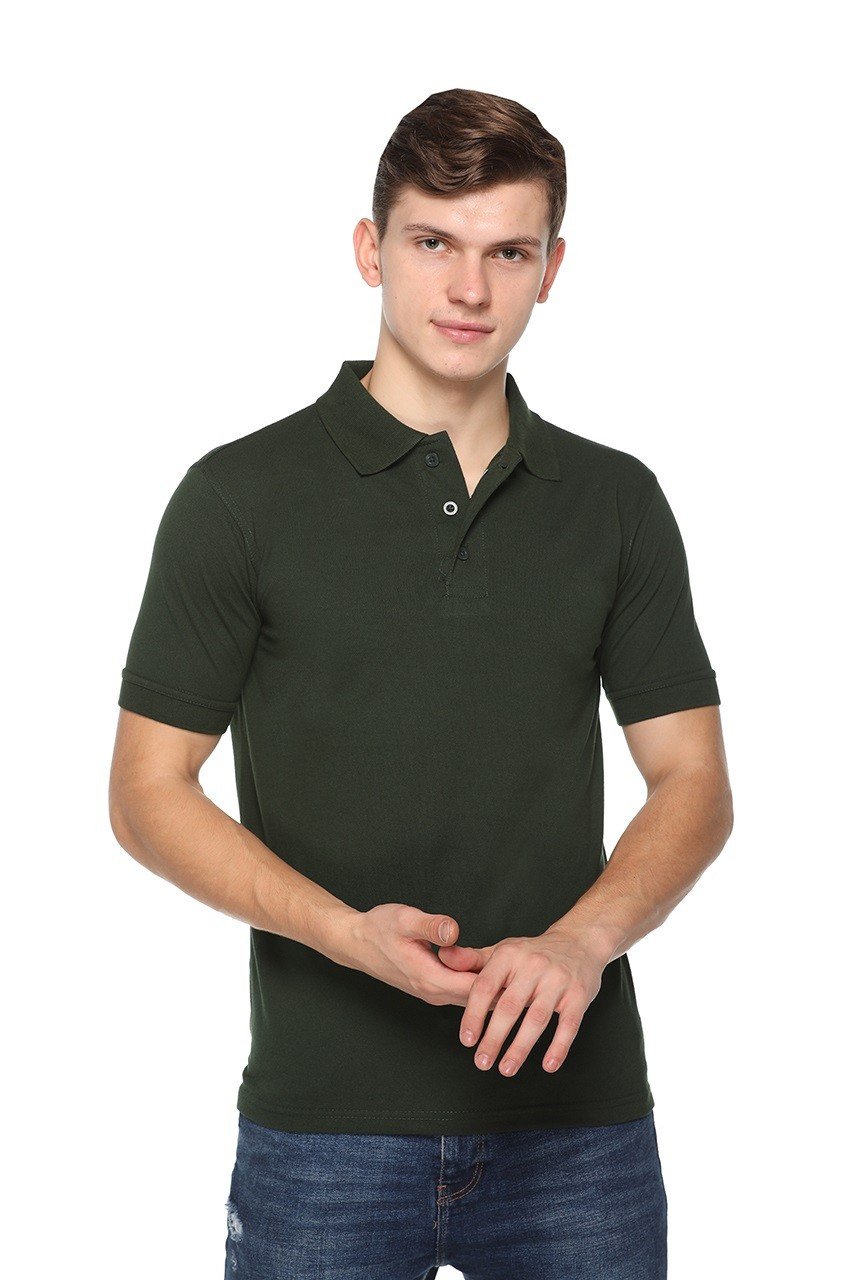 Green-Pikmee Fast Tees polo t shirt