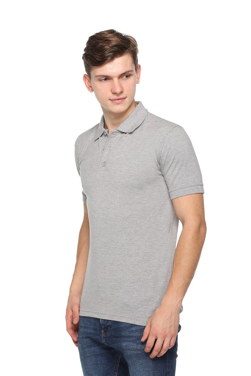 Titlis -Grey- Polo t shirt