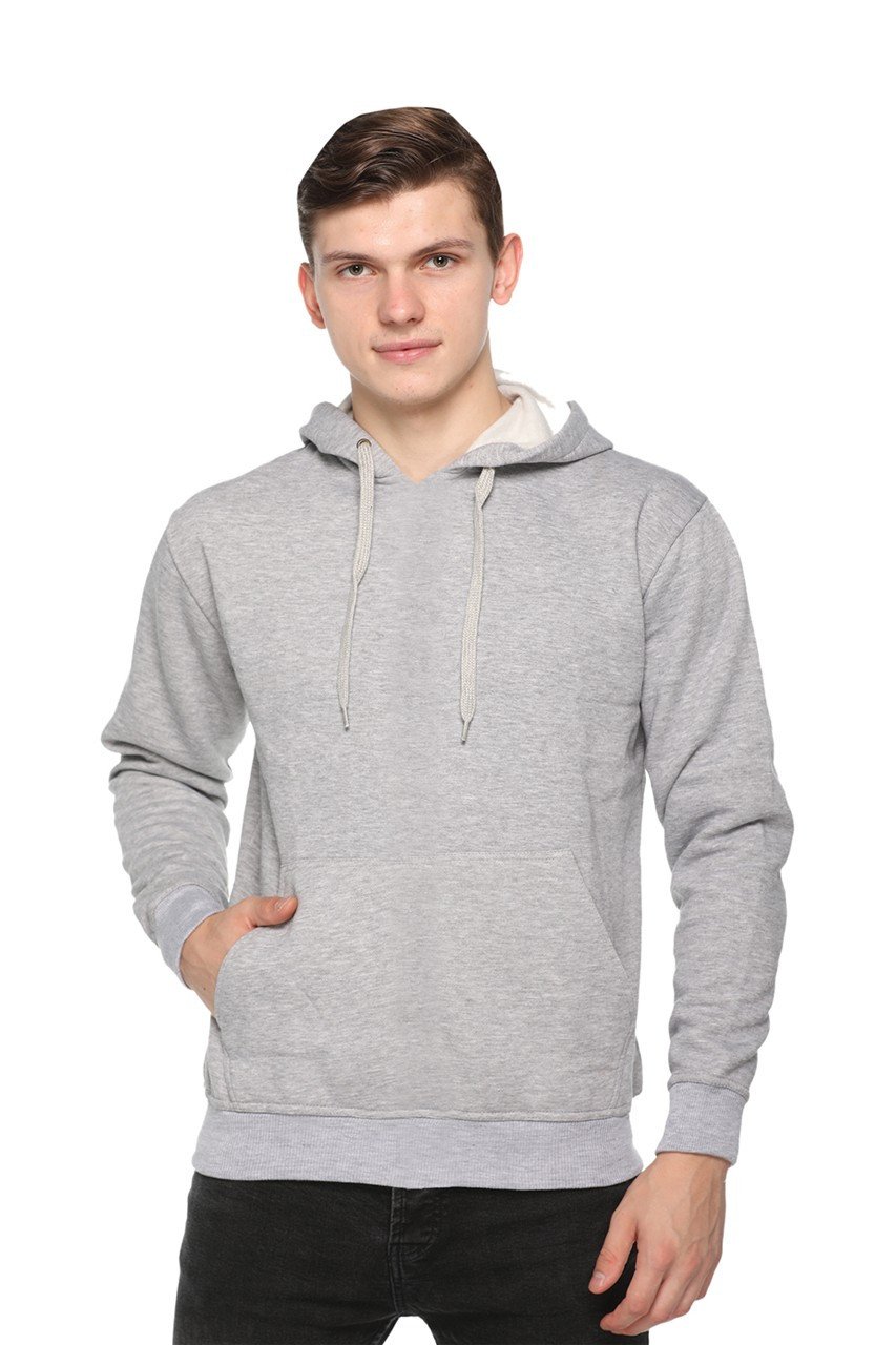 Grey -Pikmee Zero Degree Melange Hoodie