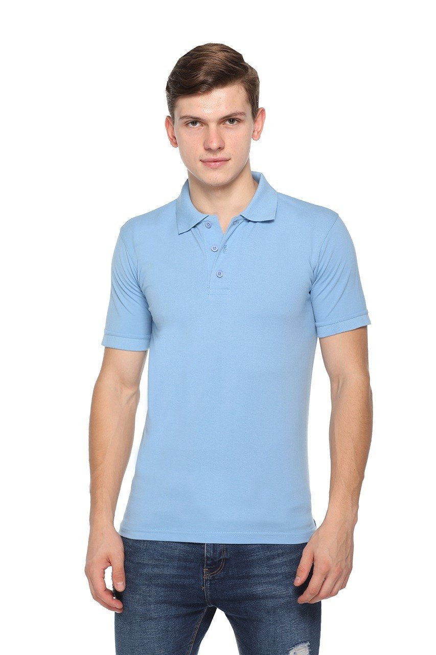 Pikmee Fast Tees -Sky Blue -polo t shirt