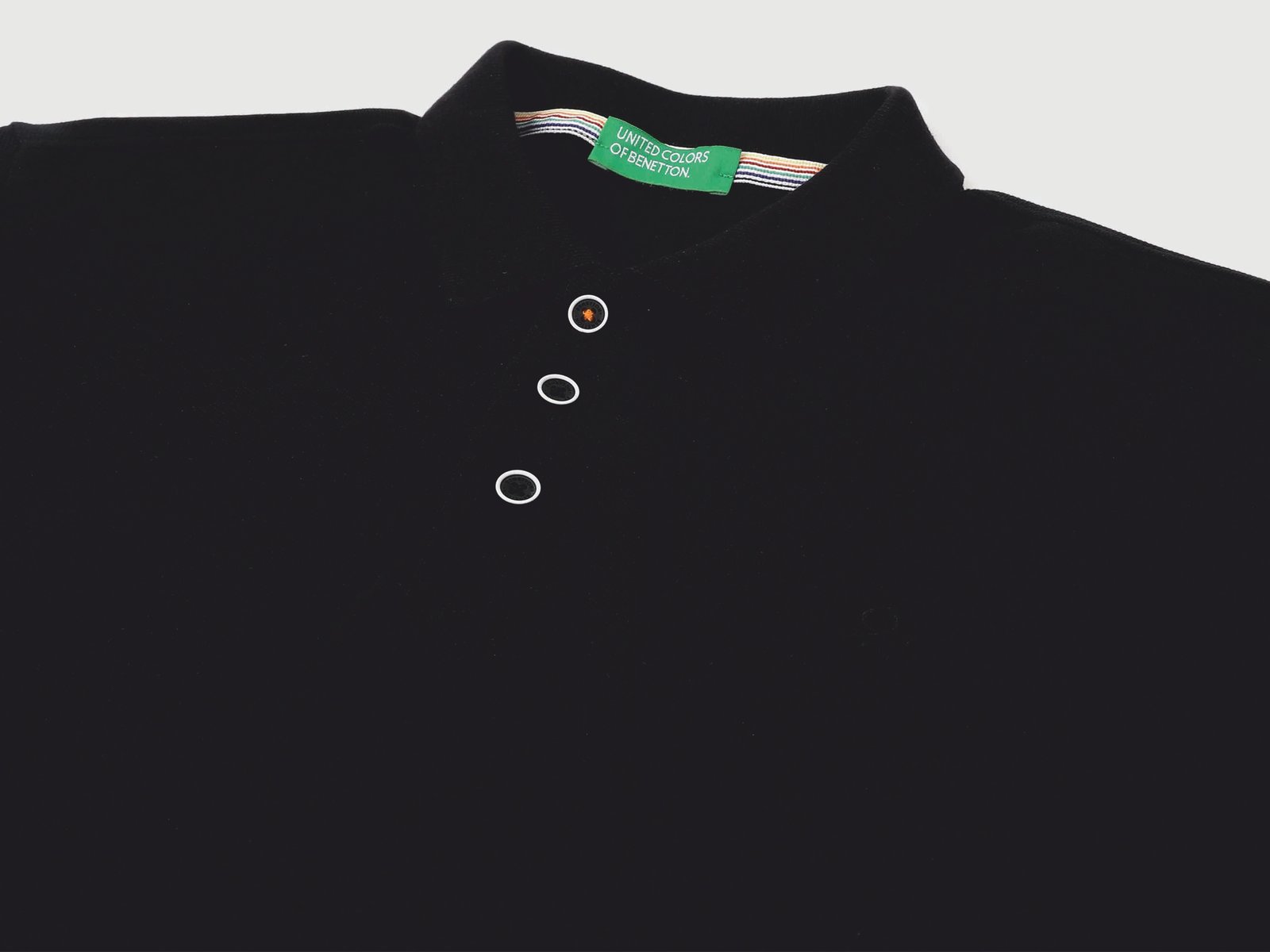 Black-Ucb Polo Neck T-Shirt