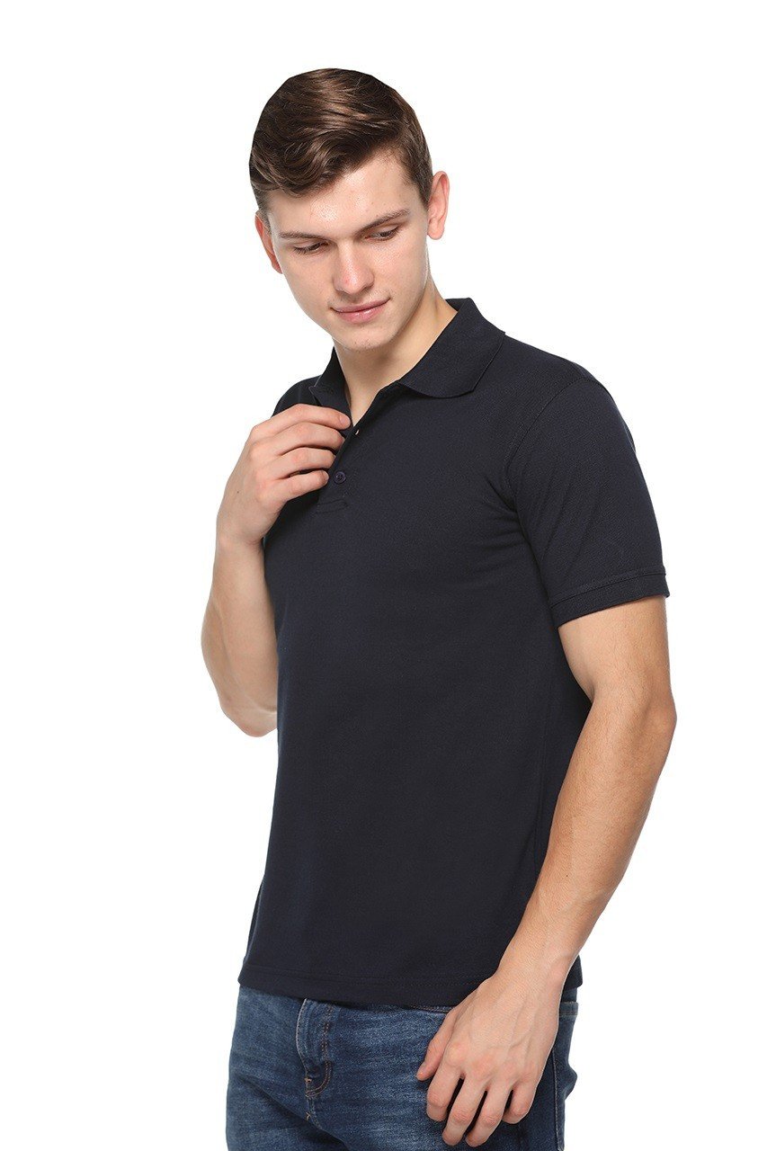 Black-Pikmee Fast Tees  polo t shirt