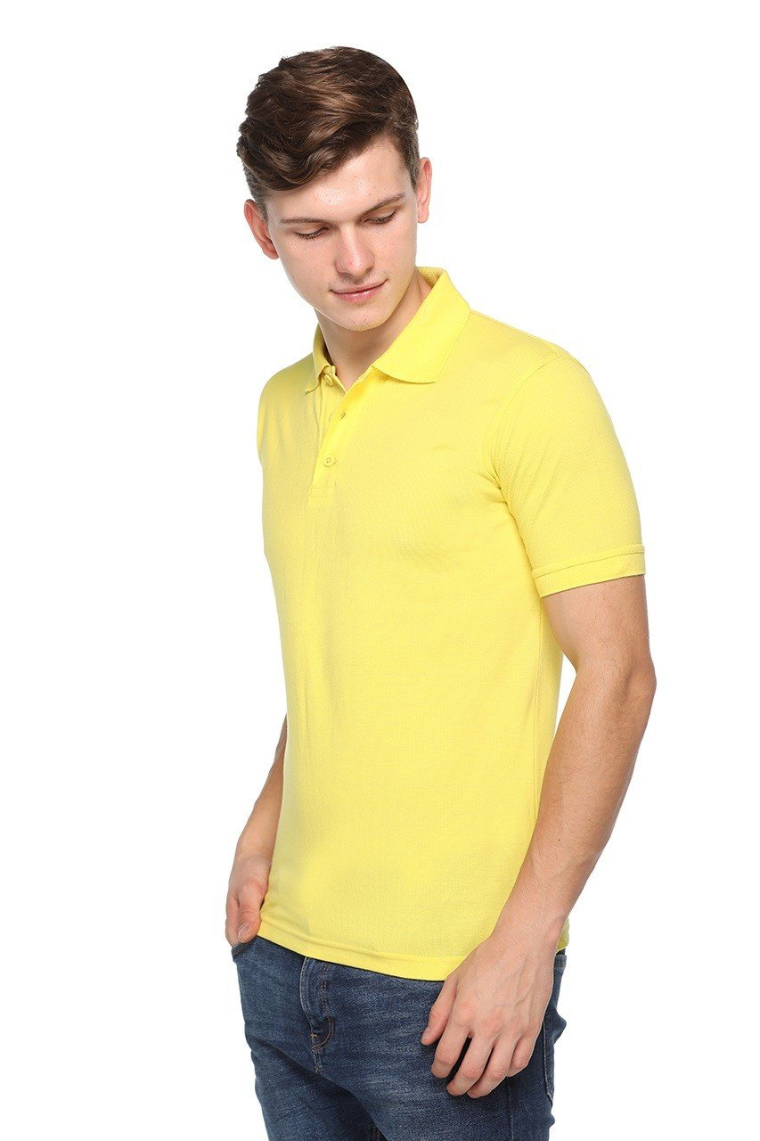 Titlis -Yellow -Polo t shirt