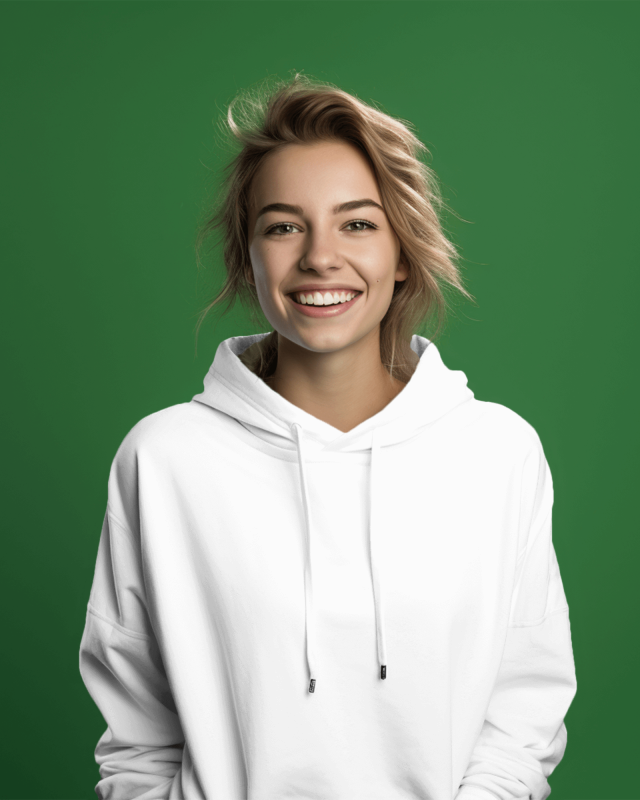 White-Women's Cotton Hoodie's Manufacturer