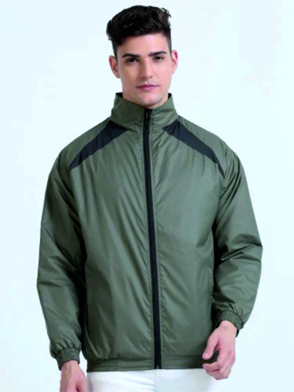 Olive-Bellwether Viv-O Wind cheater Jacket